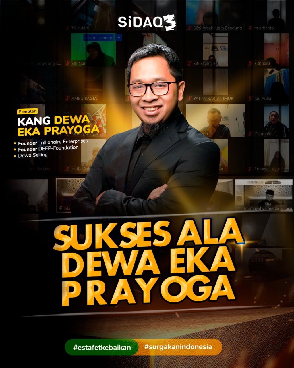 Rumus Sukses Ala Dewa Eka Prayoga